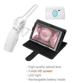 Máy ảnh âm đạo cho phụ nữ Chăm sóc kỹ thuật số Mini Máy soi cổ tử cung 1,5 lần Độ phóng đại 10cm Khoảng cách quan sát