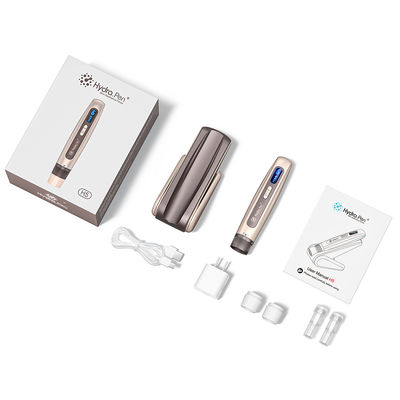 Hydra Pen thương hiệu gốc H5 MicroNeedling Derma Pen với đầu ra huyết thanh điều chỉnh EMS MTS Giảm vết sẹo Các đường mỏng Rings
