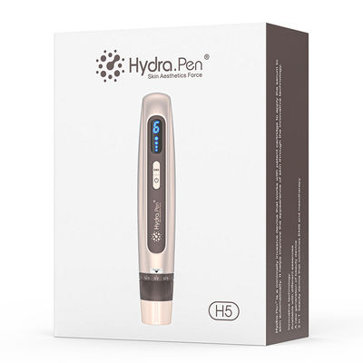 Hydra Pen thương hiệu gốc H5 MicroNeedling Derma Pen với đầu ra huyết thanh điều chỉnh EMS MTS Giảm vết sẹo Các đường mỏng Rings
