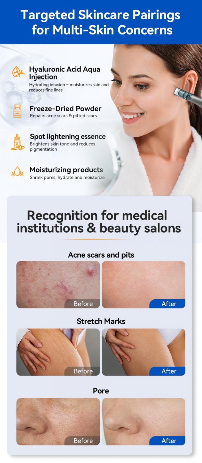 Chiếc b&uacute;t mới Hydra Pen H5 Mesotherapy Serum Applicator Beauty Skin Care Bio Exosome Derma Microneedling Pen 6